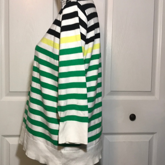 Merona Striped 3/4 sleeve Sweater - Picture 4 of 5